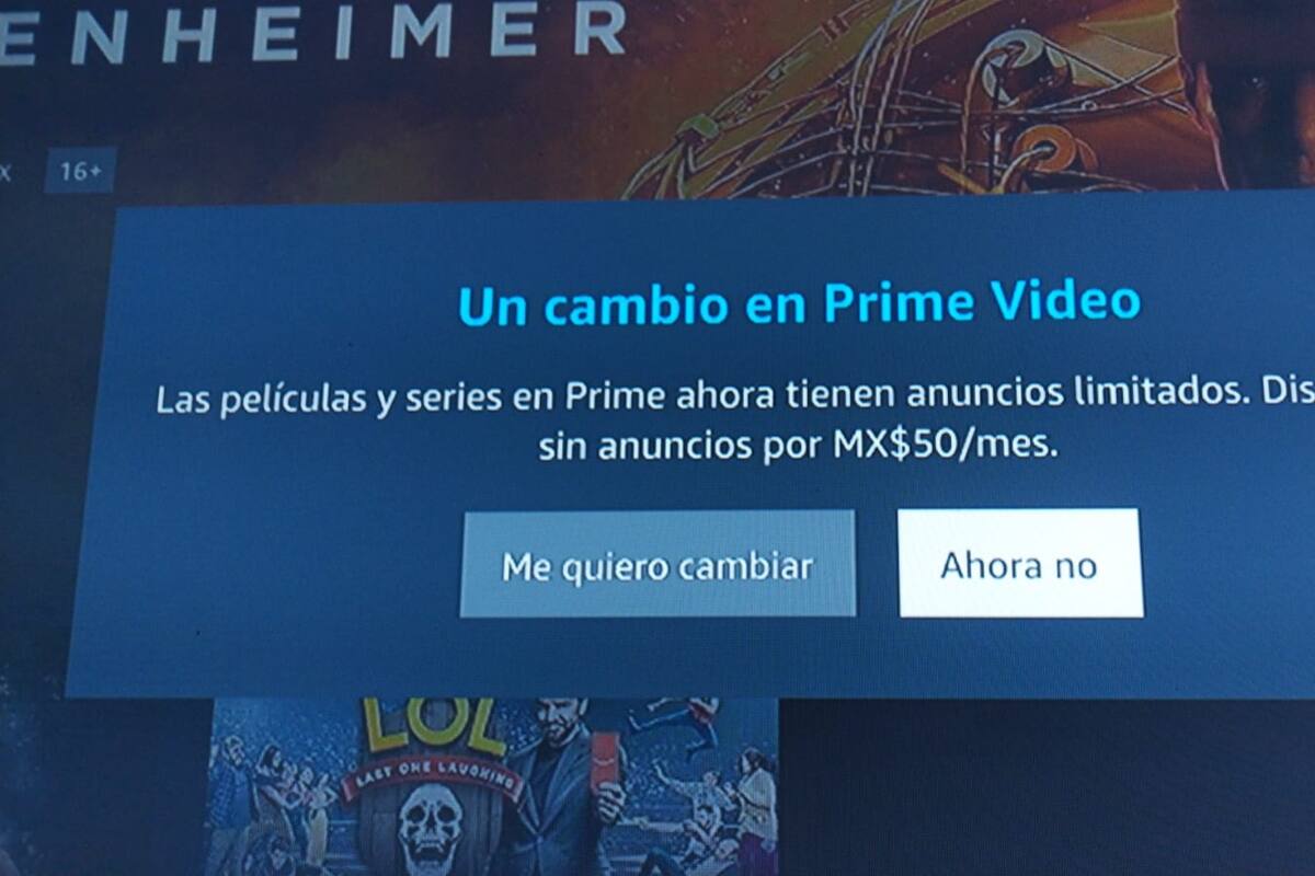 Prime Video presenta nueva modalidad con anuncios limitados y causa indignación entre los usuarios