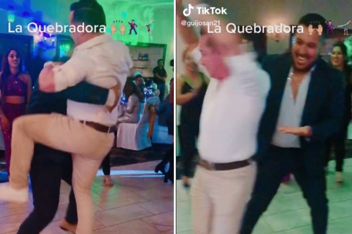 VIDEO VIRAL: Pareja de hombres sorprenden con su encantadora manera de bailar quebradita