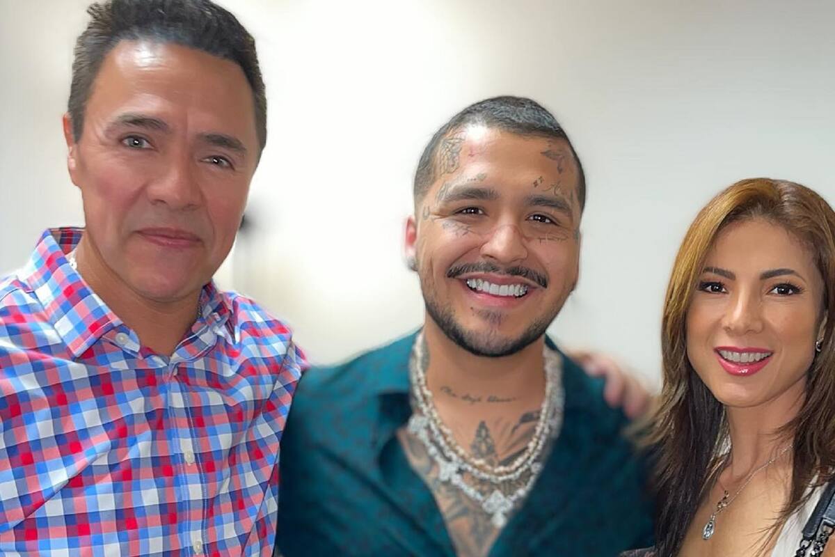 Christian Nodal se reúne Gustavo Ángel “El Temerario” y Priscila ¿Hay colaboración?