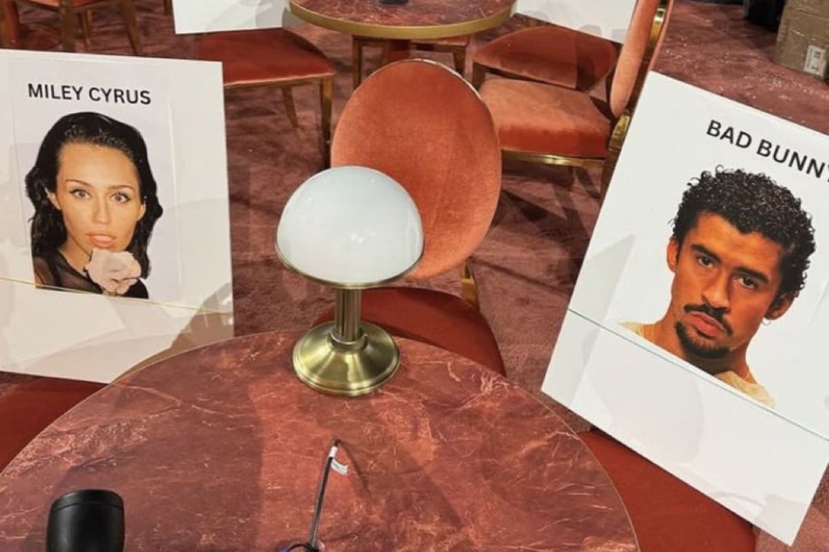 Miley Cyrus y Bad Bunny compartirán mesa en los Grammy 2026: descubre la distribución de los asientos en la premiación