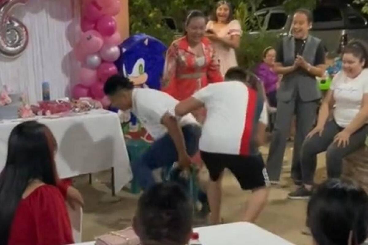 TikTok: Fiesta de cumpleaños termina mal por el juego de las sillas