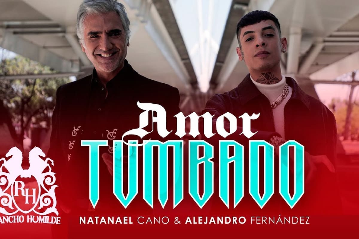Alejandro Fernández se une a Natanael Cano y lanzan "Amor Tumbado" en mariachi