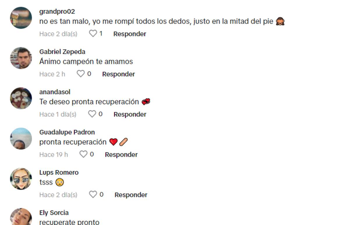 Los seguidores mostraron su apoyo al presentador.
