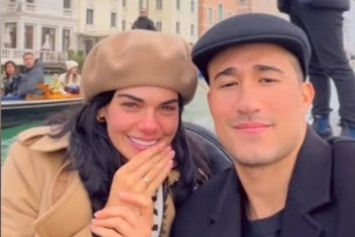 Livia Brito se compromete con su novio en un romántico viaje por Venecia