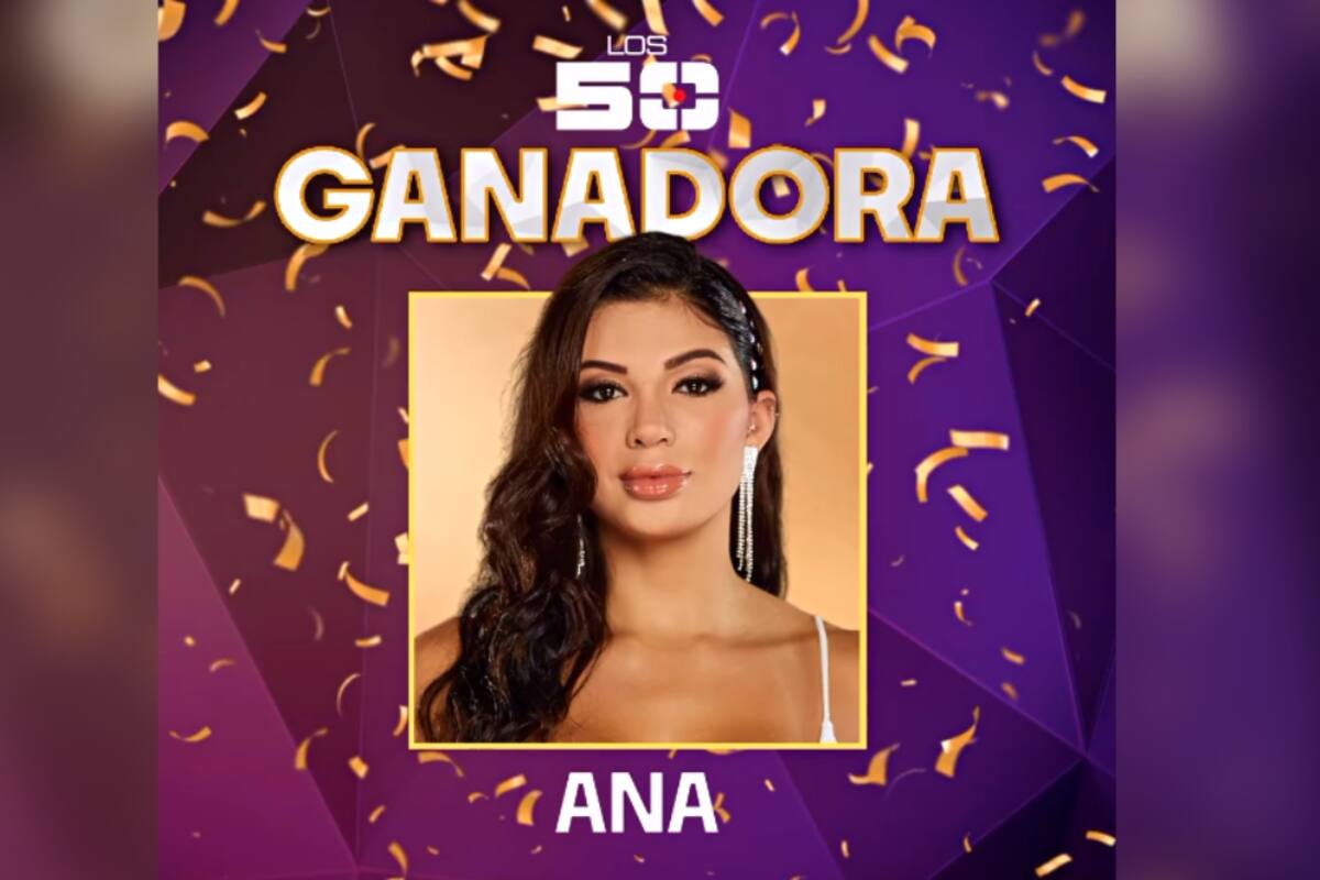¡Ana Parra gana la primera temporada de 'Los 50'!