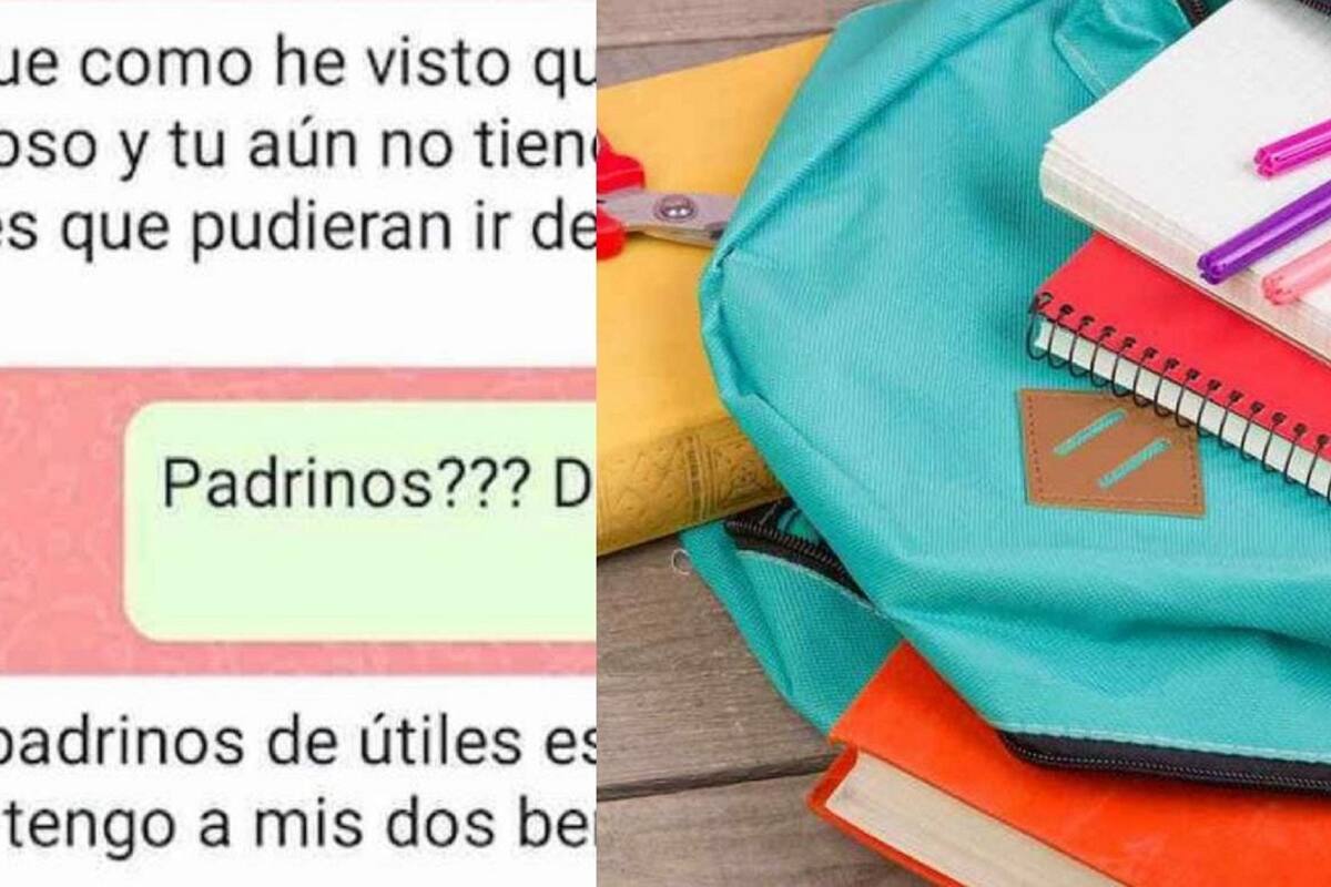 Mujer expone a amiga que le pidió ser la “madrina de útiles escolares” de su hija