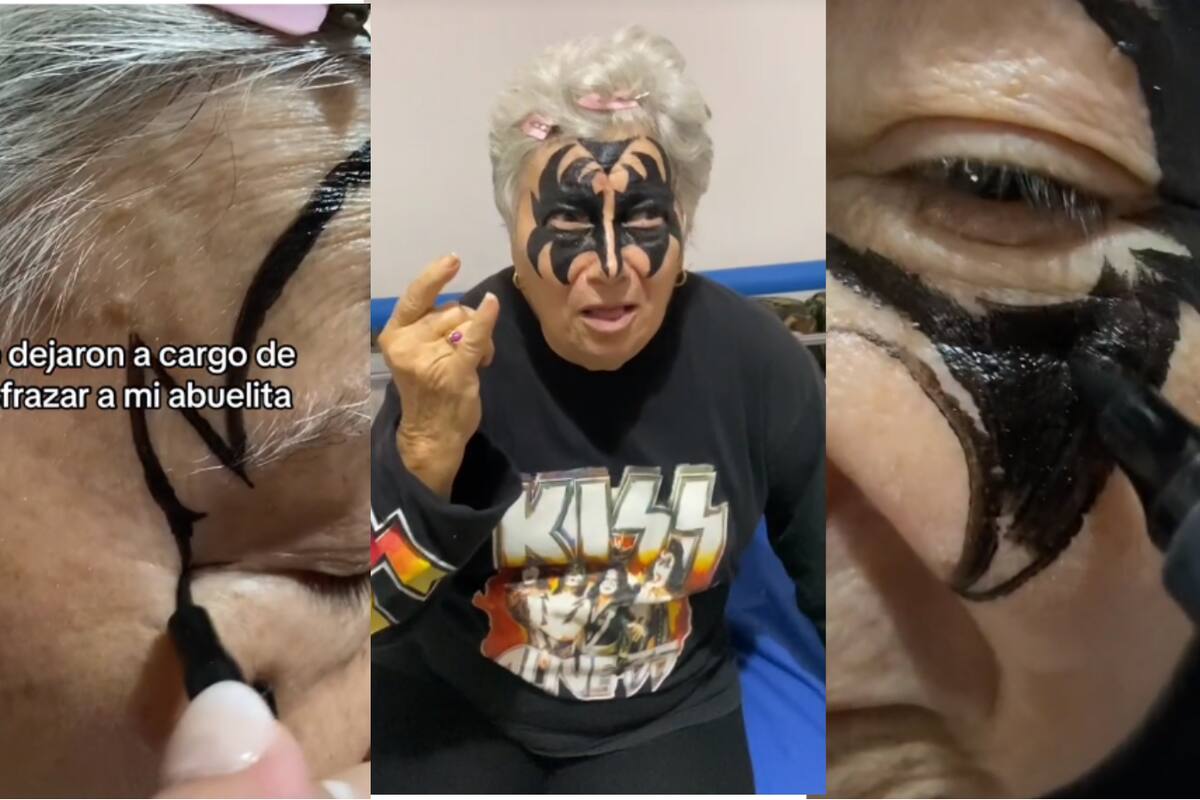 Abuelita se convierte en una estrella del rock por un día gracias a su nieta
