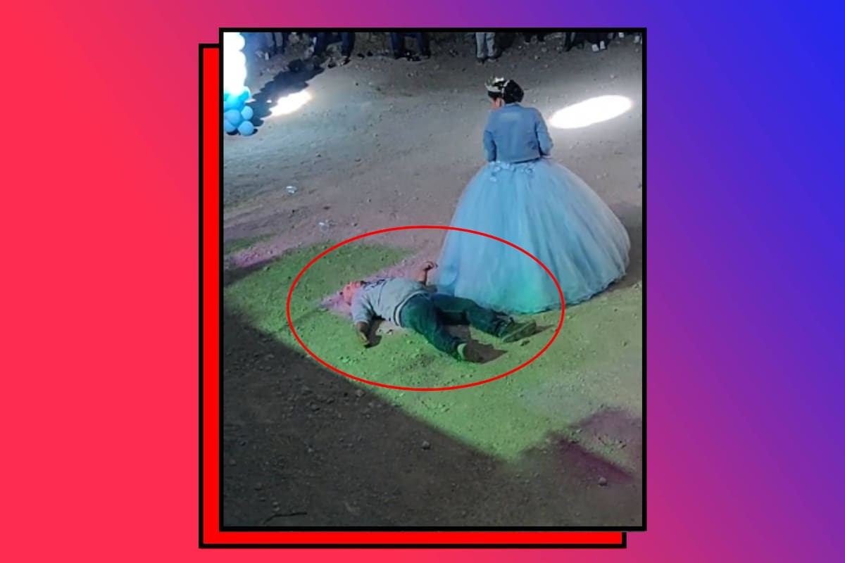 TIKTOK: Hombre borracho, arruina el vals de una quinceañera y se vuelve viral
