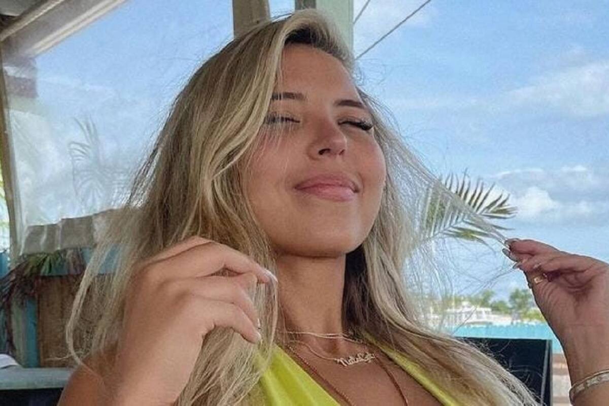 Natalia Garibotto causa sensación entre sus seguidores al modelar desde el mar su bikini