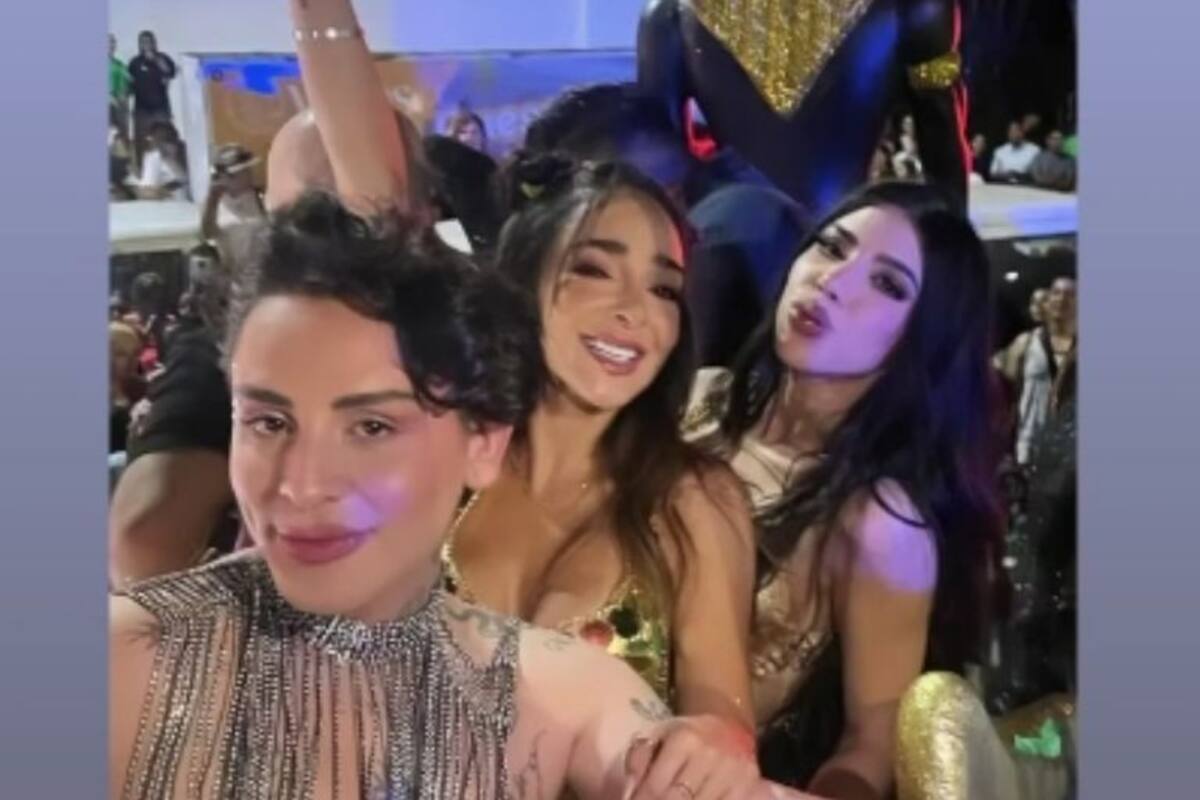 Yeri Mua enamora a todos vestida como angelita en el Carnaval de Acapulco 2023