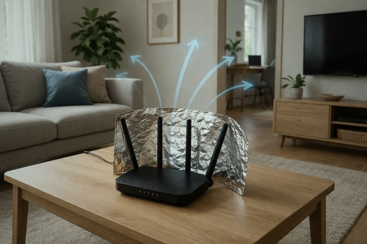 Expertos sugieren utilizar papel aluminio en el módem para potenciar la señal WiFi en minutos sin costo y enfocarla en áreas específicas del hogar, disminuyendo pérdidas hacia muros y exteriores: ¿Cómo hacerlo sin peligro?