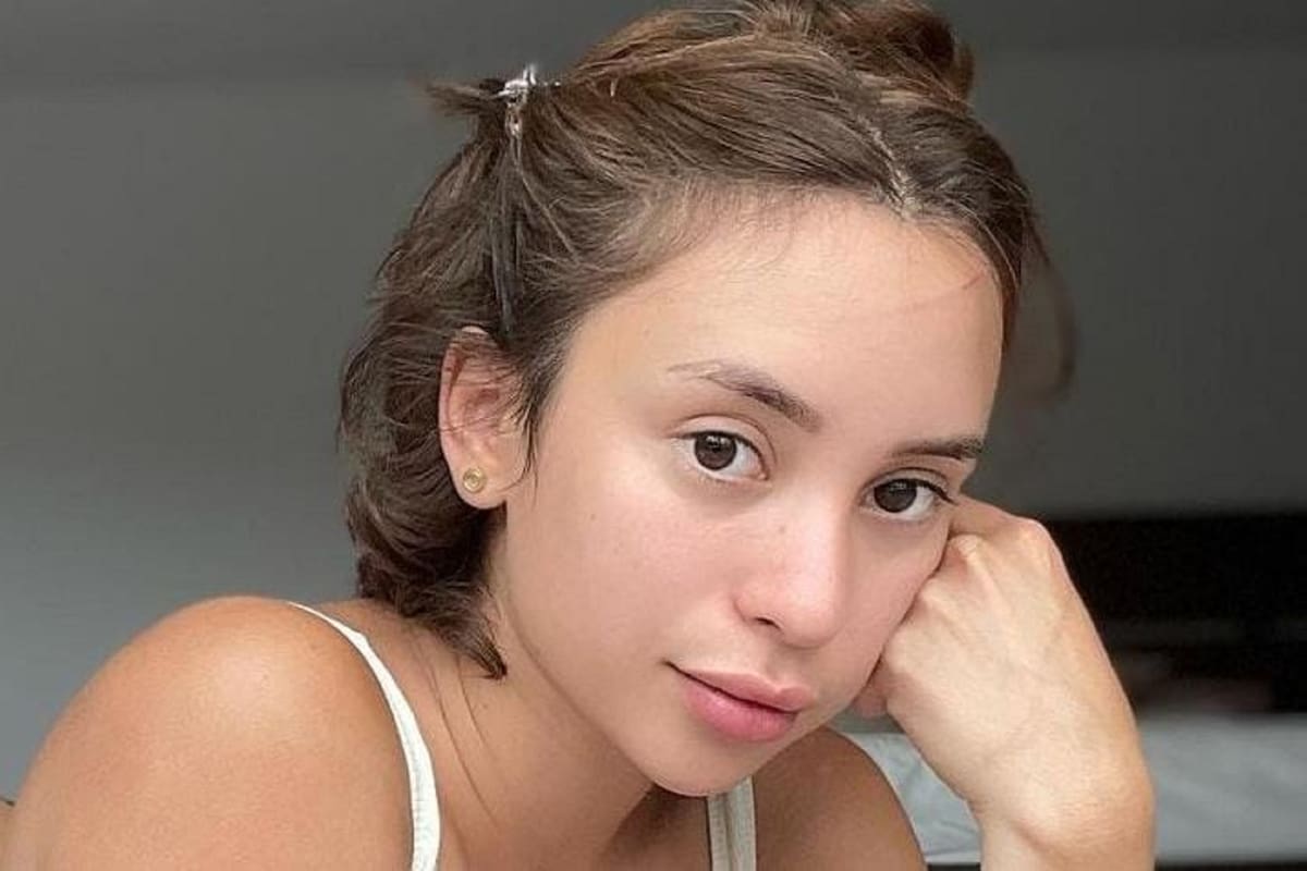 Verónica Perasso deja atónitos a sus fans modelando de espaldas su ropa interior de encaje