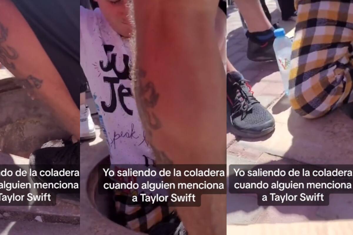 Fan de Taylor Swift se cuela por una alcantarilla para acceder al concierto en Argentina