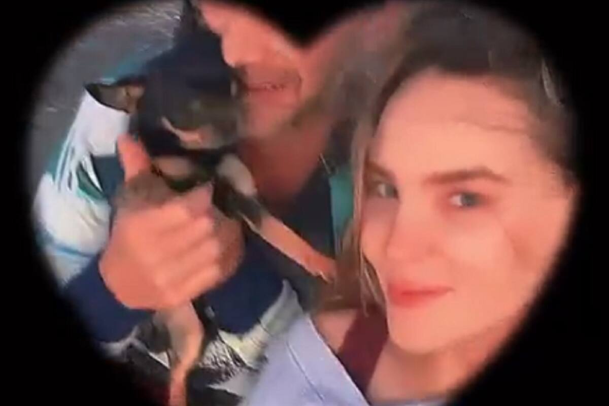 Si, si ya te vimos: Belinda 'muy bien acompañada', ya respondió a los tweets de Nodal