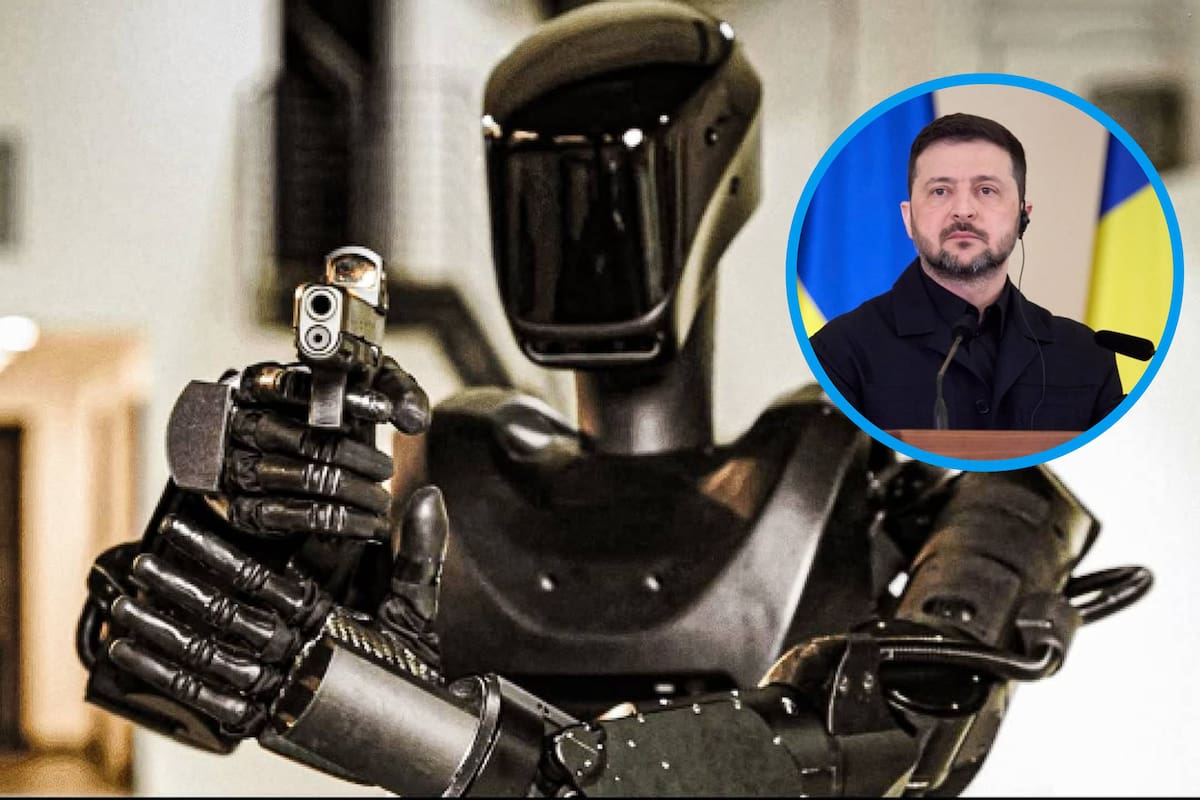 Ucrania prueba robots humanoides con IA en su conflicto con Rusia: ¿qué son los Phantom MK-1 y cuál es su función?