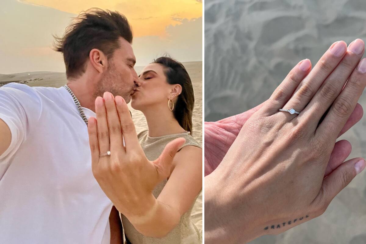Julián Gil se compromete con su novia: Así le pidió matrimonio