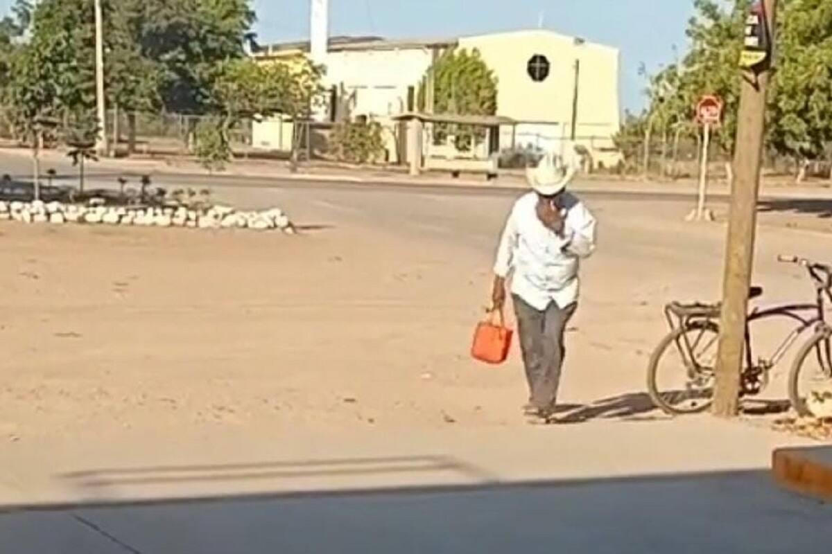 VIDEO VIRAL: Abuelito le lleva comida todos los días a su nieta en el trabajo