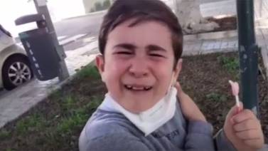 VIDEO VIRAL: Niño llora y enternece al enterarse que recibirá una segunda vacuna contra Covid-19