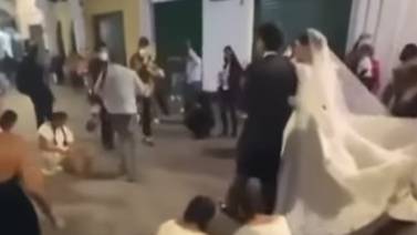VIDEO VIRAL: Pareja desata indignación al presentar en su boda a esclavos indígenas