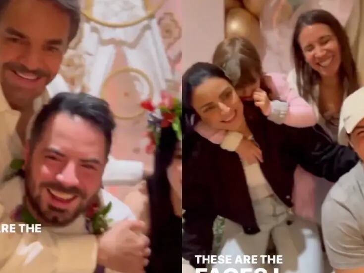 VIDEO: José Eduardo Derbez disfruta al lado de Paola Dalay su primer babyshower