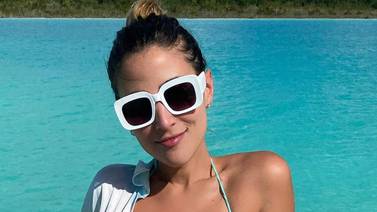 Sofía Rivera Torres presume sus curvas bronceadas en playas de Bermudas