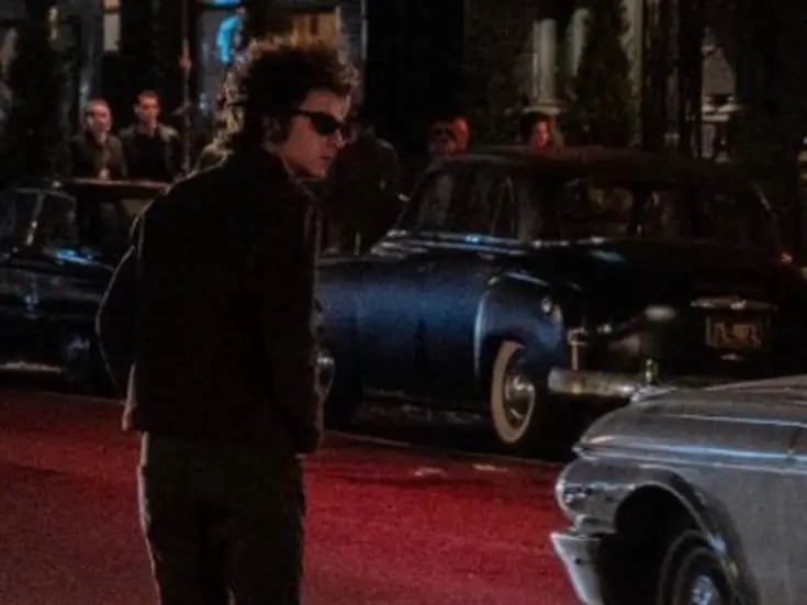 Así luce Timothée Chalamet como Bob Dylan: primeras imágenes de “A Complete Unknown”